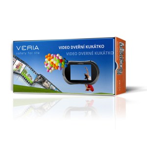 Dveřní video kukátko Veria, digitální kukátko
